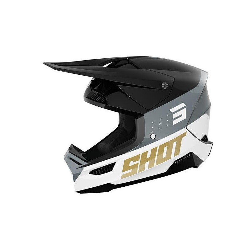 Casque SHOT Furious 2026 League Noir Or
